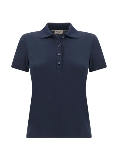 Paul & Shark Supima Cotton Polo Shirt In Blue