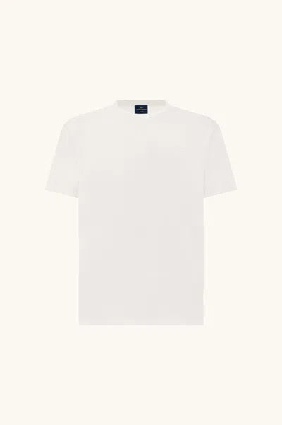 Paul & Shark Cotton T-shirt In White