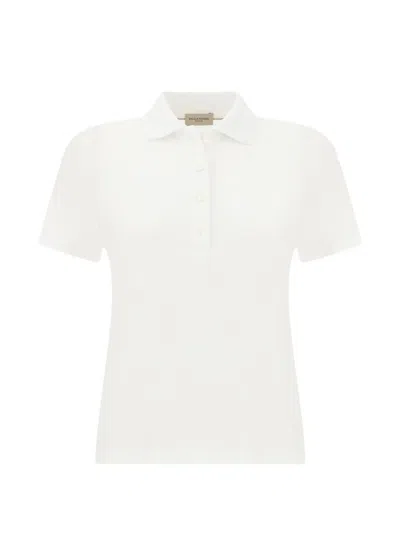 Paul & Shark Supima Cotton Polo Shirt In White