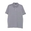 Paul & Shark Logo-embroidered Cotton Polo Shirt In Gray