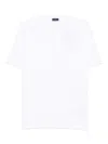 Paul & Shark Crew Neck Short Sleeve Straight Hem In White