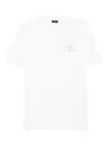 Paul & Shark Back-print Cotton T-shirt In White