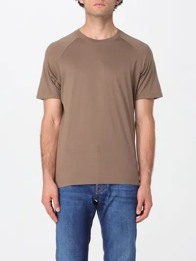 Paul & Shark T-shirt  Men Color Mud In Brown