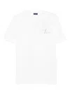 Paul & Shark Back-print Cotton T-shirt In White
