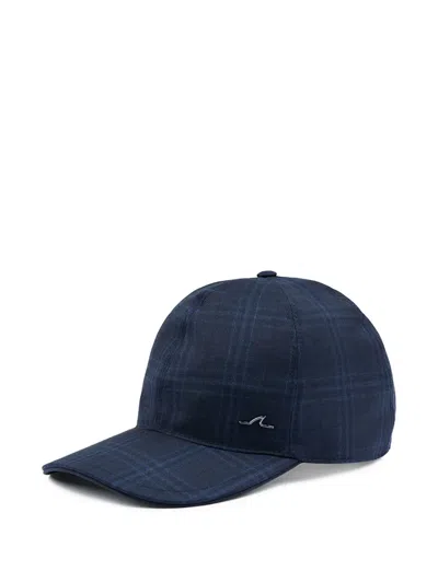 PAUL & SHARK TARTAN-CHECK BASEBALL CAP