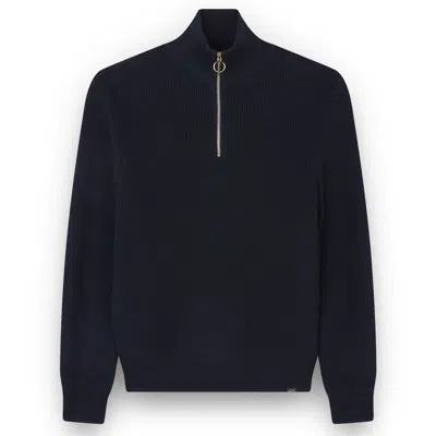 Paul & Shark Tech Wool Half Zip Sweater