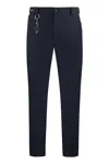 Paul & Shark Technical-nylon Pants In Blue