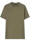Paul & Shark Tonal Mini Tag T-shirt In Green