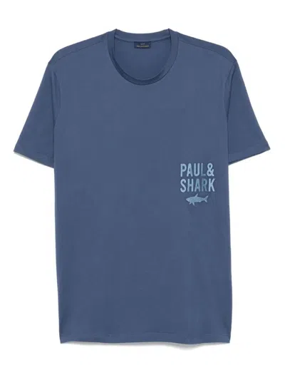 Paul & Shark Tshirt Clothing In Blue