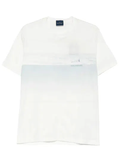 Paul & Shark Cotton T-shirt In White