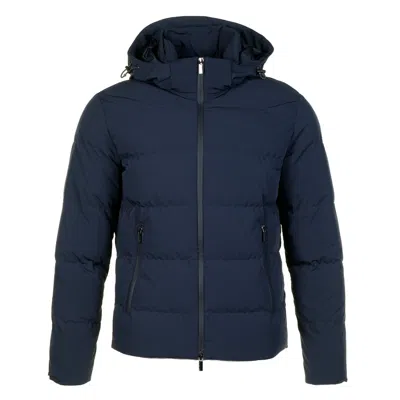 Paul & Shark Typhoon 4x4 Re Stretch Down Jacket Navy Blue