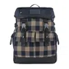 Paul & Shark Typhoon® And Wool Tartan Backpack In Multi