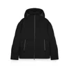 Paul & Shark Hooded Down Jacket In Black