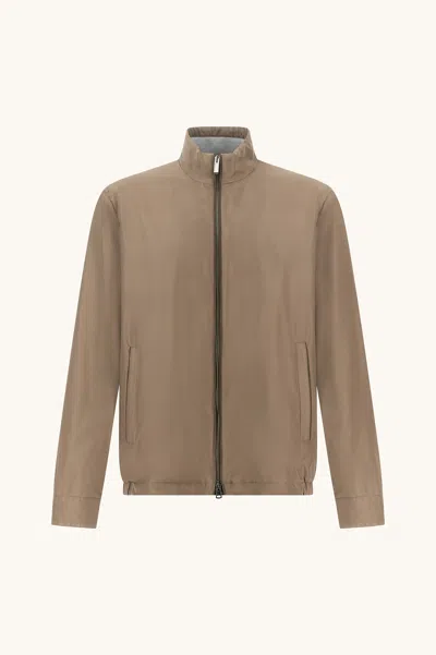 Paul & Shark Zip Jacket In Neutral