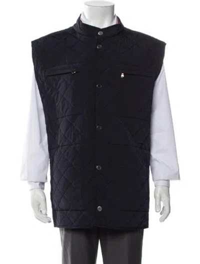 Pre-owned Paul & Shark Vest In Blue