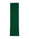 Paul & Shark Virgin-wool Scarf In Green