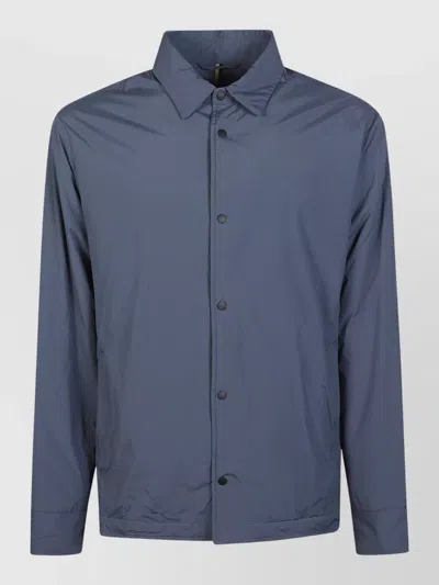 PAUL & SHARK WATER RESISTANT OVERSHIRT COLLARED NECK