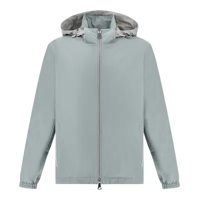 Paul & Shark Windbreaker In Nylon In Blue