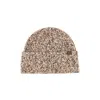 Paul & Shark Wool And Alpaca Beanie In Brown