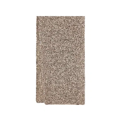 Paul & Shark Wool And Alpaca Scarf In Brown