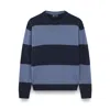 Paul & Shark Wool And Cashmere Crewneck Sweater In Blue