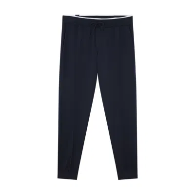 Paul & Shark Wool And Cashmere Trousers In Blue