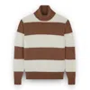 Paul & Shark Wool And Cashmere Turtleneck Sweater In Multi