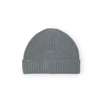 Paul & Shark Wool And Silk Beanie In Green