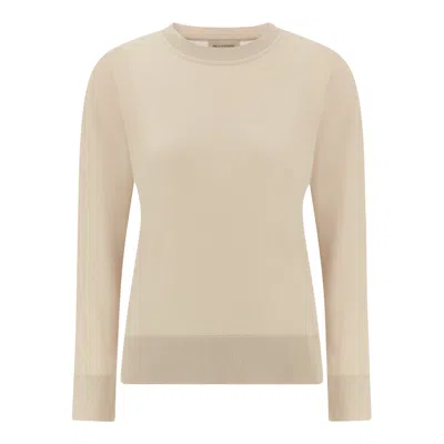 Paul & Shark Wool And Silk Sweater In Gold