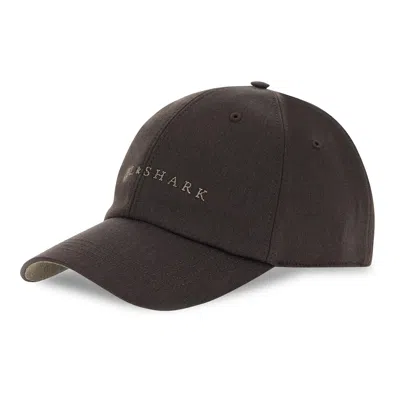 Paul & Shark Wool Baseball Cap With Embroidery In Brown Coffee