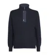 Paul & Shark Wool-blend High-neck Sweater In Blue