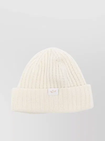 PAUL & SHARK WOOL BLEND RIBBED BEANIE
