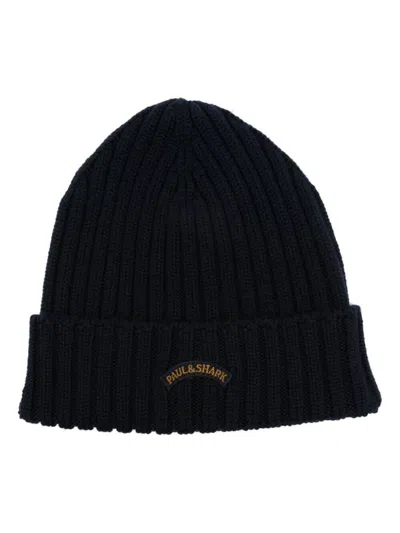 Paul & Shark Wool Cap Accessories In Blue