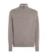 Paul & Shark Wool-cashmere Sweater In Brown