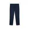 Paul & Shark Wool Chino Trousers In Blue