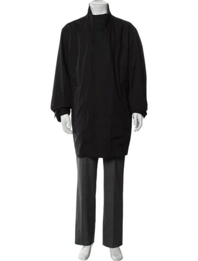 Pre-owned Paul & Shark Wool Parka In Black