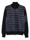 Paul & Shark Wool Sleeve Quilted Jacket Clothing In Blue