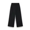 Paul & Shark Wool Stretch Wide Leg Trousers In Blue