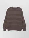 Paul & Shark Striped Wool Sweater Clothing In Gray