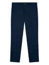 Paul & Shark X Loro Piana Rain System® Chino Trousers In Blue