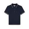 Paul & Shark X-soft Cotton Jersey Polo Shirt In Blue