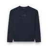 Paul & Shark X-soft Cotton Sweatshirt With Logo Print In Blue