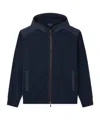 Paul & Shark X-soft Cotton Sweatshirt With Typhoon Re-4x4 Stretch Details In Blue