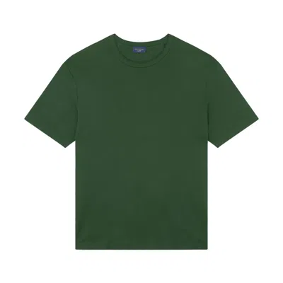 Paul & Shark X-soft Interlock Cotton T-shirt In Green