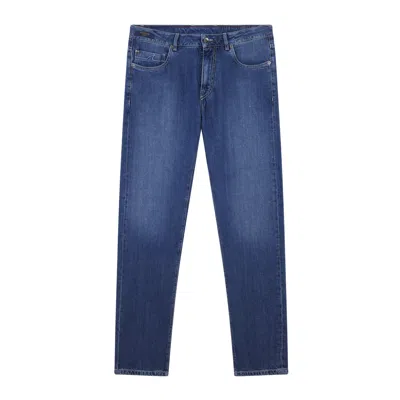 Paul & Shark X Soft Stretch Denim Jeans In Blue