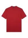 Paul & Shark X-soft Interlock Cotton T-shirt In Red
