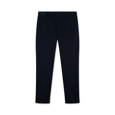 Paul & Shark X-soft Technical Cotton Chino Trousers In Blue