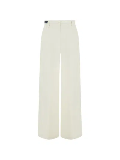 Paul & Shark X-soft Stretch-twill Palazzo Pants In Neutral