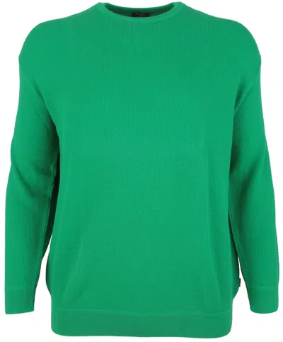 Pre-owned Paul & Shark Yachting Men's Pullover Sweater Jumper Size 3xl 100% Cotton Green