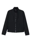 Paul & Shark Zip-front Stand-collar Jacket In Blue